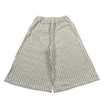 Per Te Pantalone Modello Palazzo Fantasia A Righe Bianco/Beige per Neonata 34257 BIANCO/BEIGE PER TE 