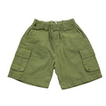Babe & Tess Bermuda Tinta Unita con Tasconi per Bambino 24518042J VERDE BABE & TESS 