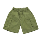 Babe & Tess Bermuda Tinta Unita con Tasconi per Bambino 24518042J VERDE BABE & TESS 