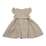 Babyvip Abito Tinta Unita con Cintura per Neonata T1327 SABBIA BABYVIP 