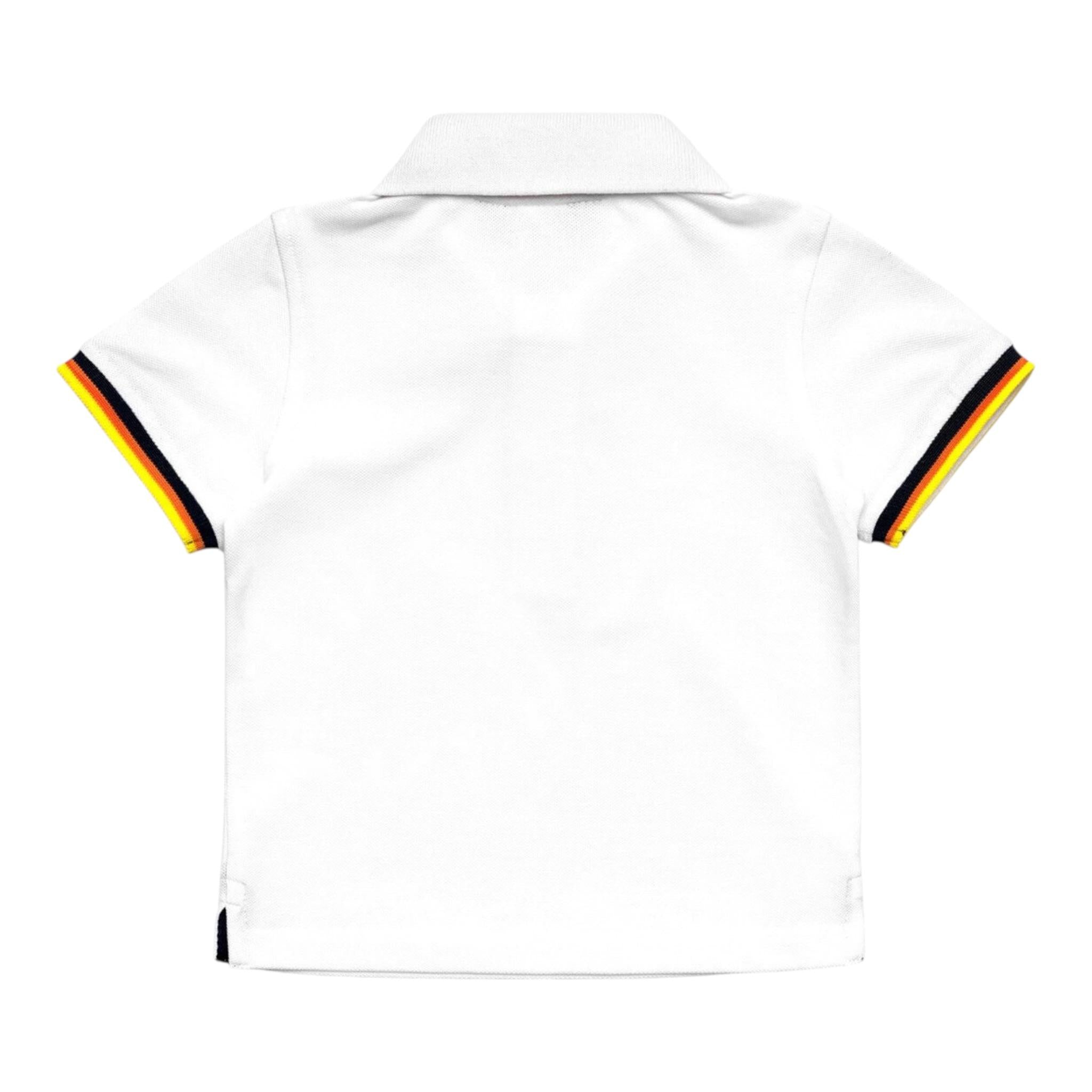 K-Way Polo Mezza Manica Tinta Unita per Neonato K71374WXXX BIANCO K-WAY 
