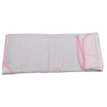 Nancy Baby Accappatoio Tinta Unita con Stampa per Neonata 1957 ROSA NANCY BABY 