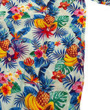 F**K Camicia Tinta Unita Mezza Manica con Fantasia per Bambino FJ25J03CA60X12 AZZURRO F**K 