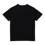 DIESEL t-shirt girocollo con logo brillantini Nero per Bambina J01953 NERO DIESEL 