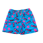 Saint Barth Costume Tinta Unita con Stampa Big Bubble per Bambino JEA0004X AZZURRO SAINT BARTH 