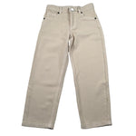 Dou Dou Jeans Tinta Unita con 5 Tasche per Bambina DW6P20Z BEIGE DOU DOU 