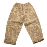Caffe' D'Orzo Pantalone Tinta Unita con Ricami per Bambina ZW6A30 BEIGE CAFFE' D'ORZO 