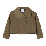 ASPESI giacca tinta unita con bottoni Verde per Bambina F24044GMN0104 VERDE ASPESI 