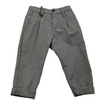 MICHAEL COAL pantalone tinta unita con elastico in vita Grigio per Bambino 020169 GRIGIO MICHAEL COAL 