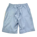 Emanuel Pris Bermuda Tinta Unita con Elastico In Vita per Bambino EBM5120R AZZURRO EMANUEL PRIS 