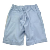 Emanuel Pris Bermuda Tinta Unita con Elastico In Vita per Bambino EBM5120R AZZURRO EMANUEL PRIS 