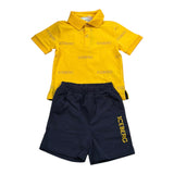 Iceberg Completo 2 Pezzi Polo-Bermuda per Neonato CCICE5101NX SENAPE ICEBERG 