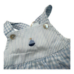 Laranjinha Pagliaccetto Tinta Unita con Fantasia per Neonato 92984V5769R73 BIANCO LARANJINHA 