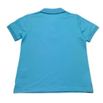 Sun68 Polo Mezza Manica Tinta Unita con Stampa per Bambino CPA35313 AZZURRO SUN68 