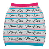 Marc Ellis Gonna Tinta Unita con Stampa per Bambina JMJSK01202 BIANCO MARC ELLIS 