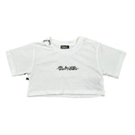 Blauer T-Shirt Girocollo Tinta Unita con Stampa per Bambina 25SBLGH02550X BIANCO BLAUER 