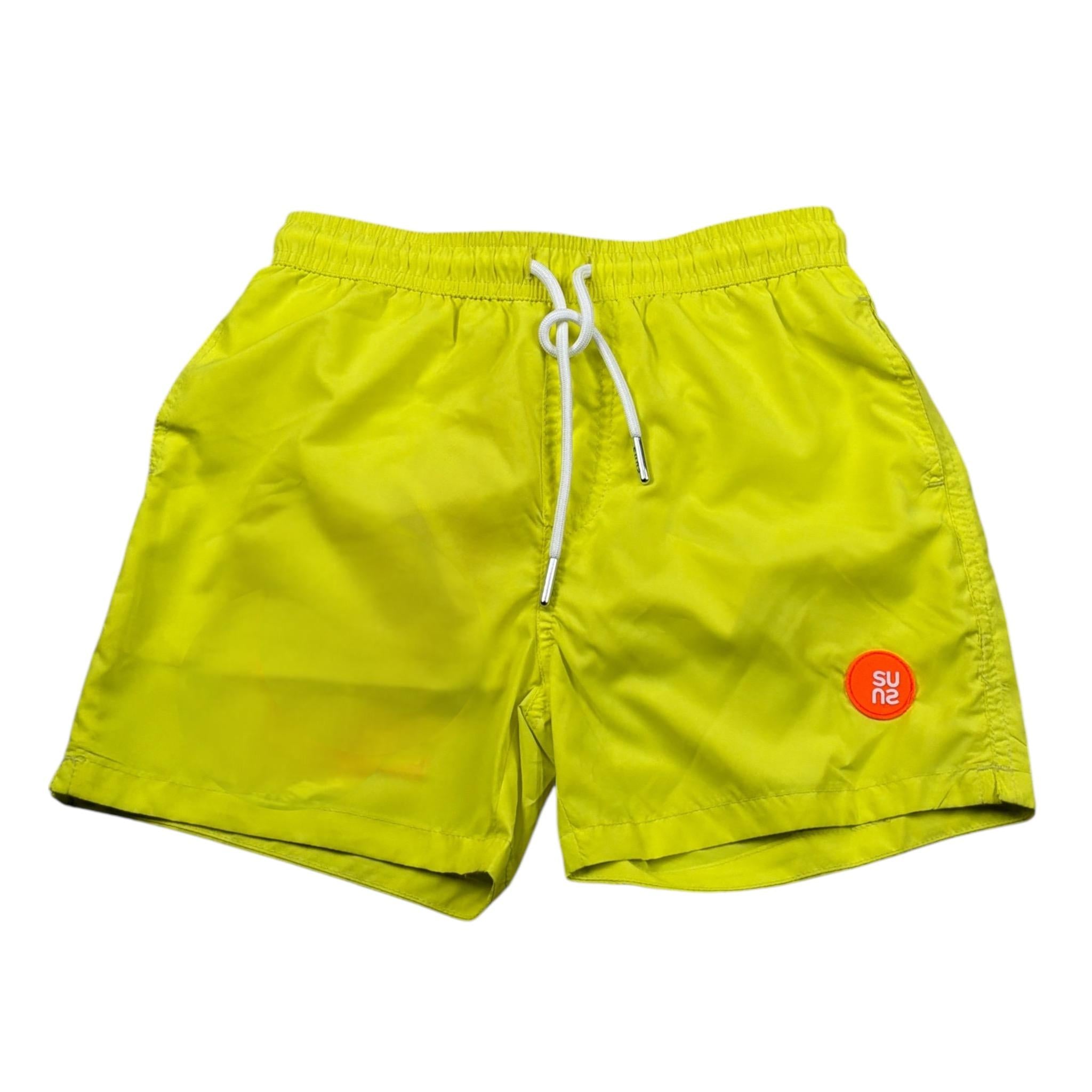 Suns Costume Modello Boxer con tinta unita Giallo per Bambino BXS0101UU GIALLO SUNS 