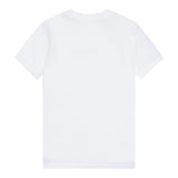 Diesel T-Shirt Girocollo Tinta Unita con Stampa per Bambino J02237XX BIANCO DIESEL 