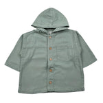 Play Up Giubbino Tinta Unita con Cappuccio per Neonato PA011AQ11401 VERDE PLAY UP 