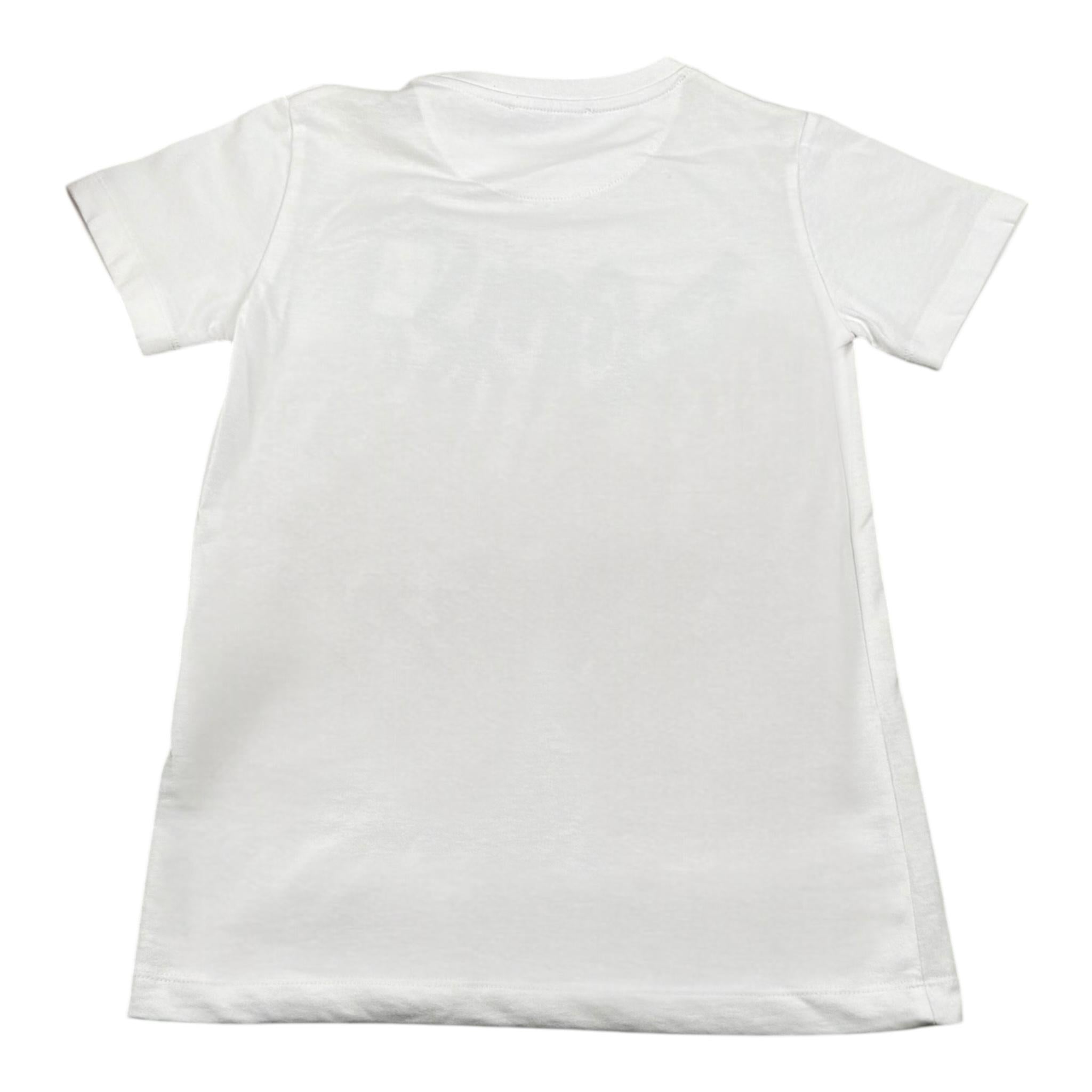 John Richmond T-Shirt Tinta Unita con Stampa per Bambina RGP26109TS BIANCO JOHN RICHMOND 