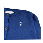 Trussardi Cardigan Tinta Unita con Logo per Bambino TGP26068CD BLU TRUSSARDI 
