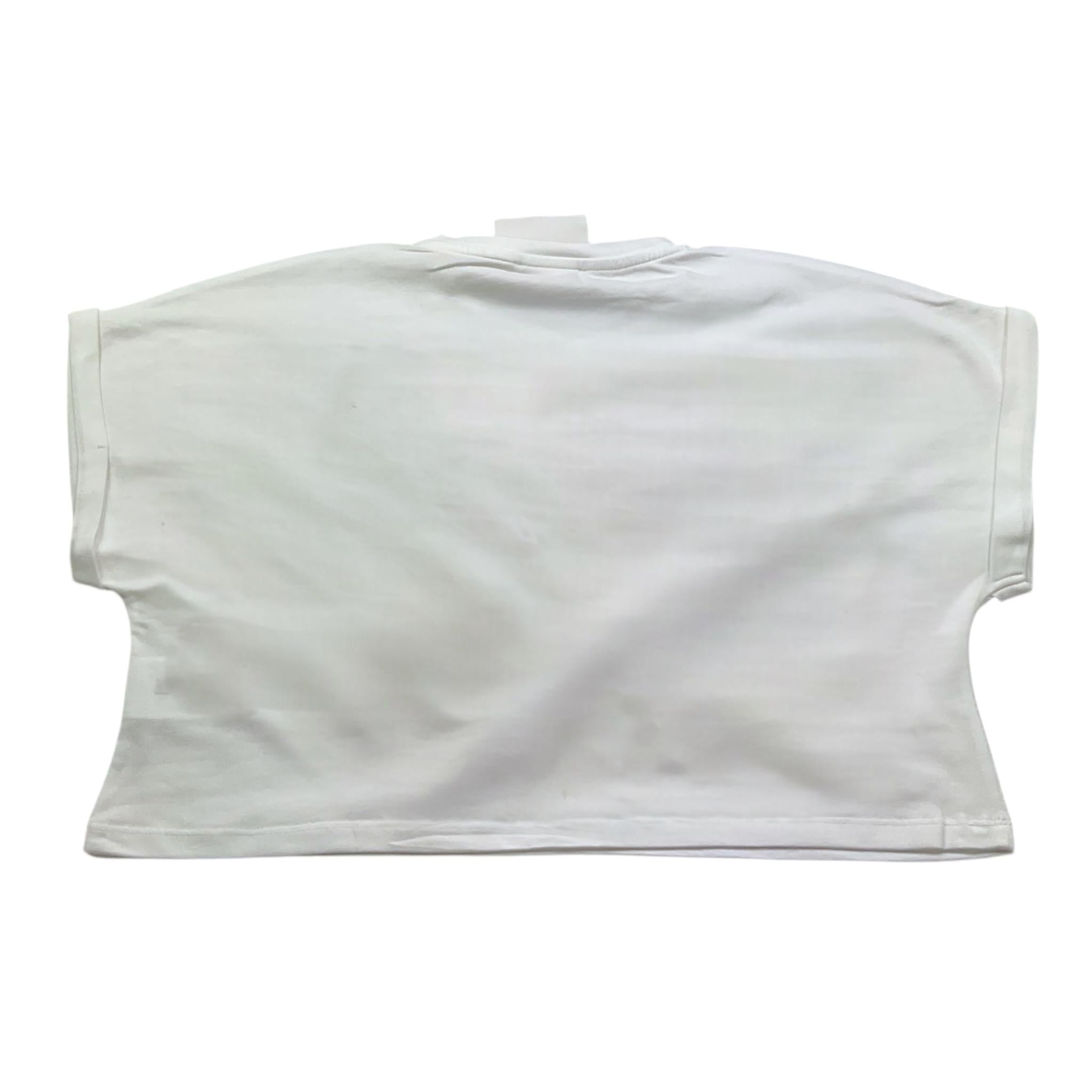 So Twee By Miss Grant T-Shirt Girocollo Tinta Unita con Stampa per Bambina ST0051 BIANCO SO TWEE BY MISS GRANT 