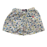 Saint Barth Costume Modello Boxer Tinta Unita con Stampa per Bambino 00592L BEIGE SAINT BARTH 
