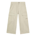CALVIN KLEIN pantalone tinta unita con girovita regolabile Grigio per Bambina IG0IG02513X GRIGIO CALVIN KLEIN 