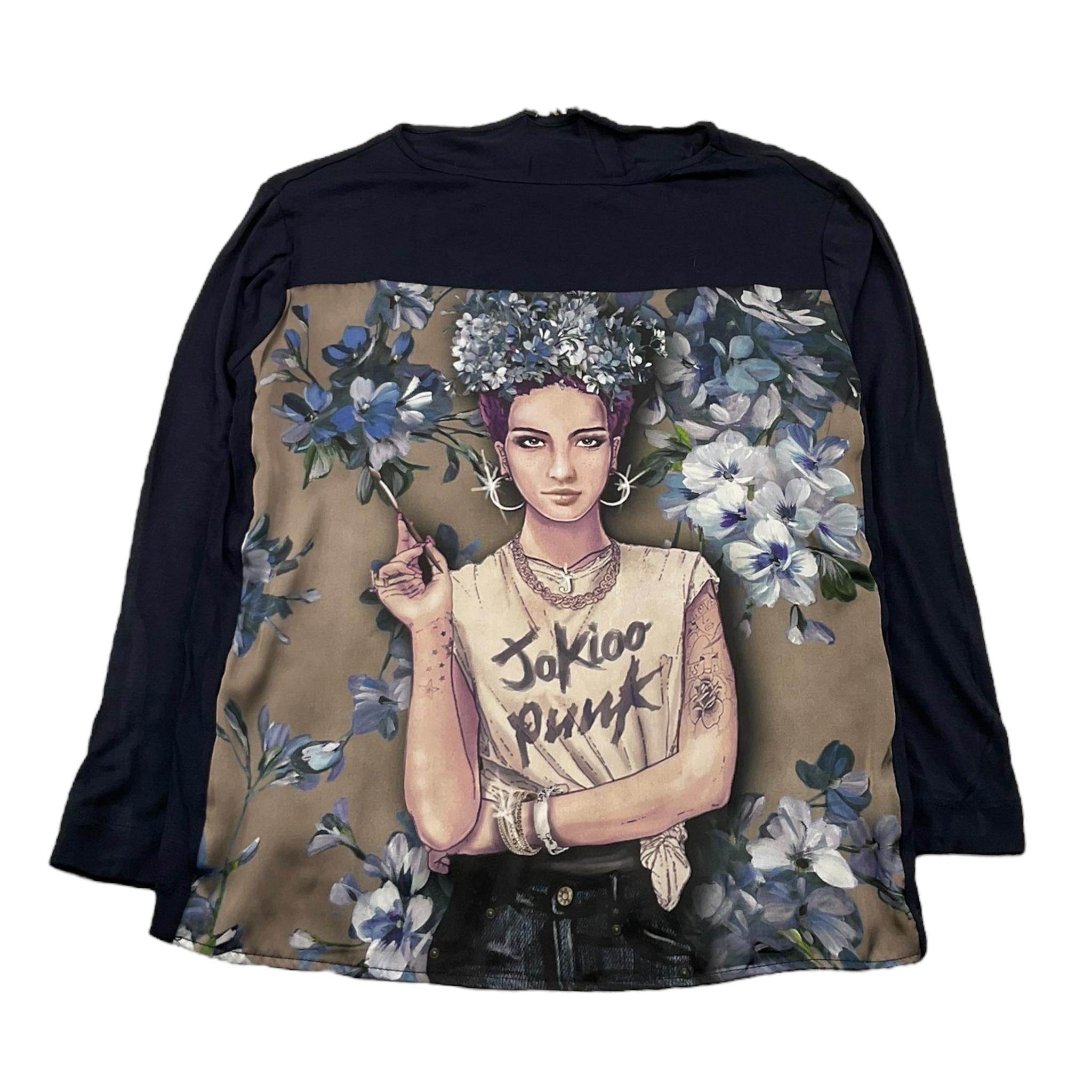 MONNALISA shirt stampa fantasia Blu per Bambina 418610 BLU MONNALISA 