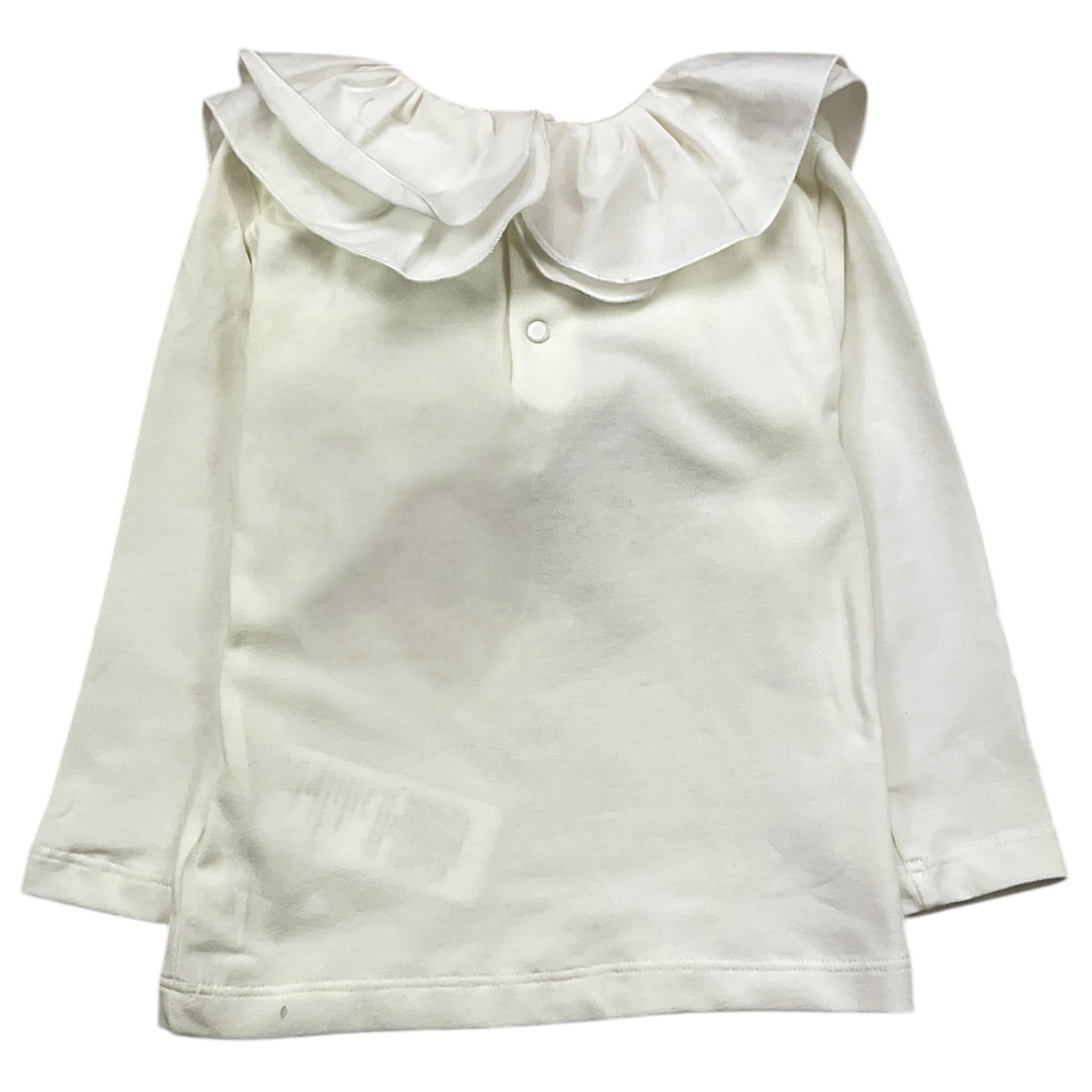 LE BEBE' shirt tinta unita con colletto  Panna per Neonata LBG6034 PANNA LE BEBE' 