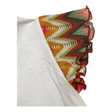 La Stupenderia Canotta Tinta Unita con Maniche In Contrasto per Bambina TJMG72 BIANCO LA STUPENDERIA 