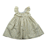 Magil Abito Giromanica tinta unita Fantasia Floreale Bianco per Neonata FN30074 BIANCO MAGIL 