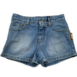 Just Cavalli Short In Denim Tinta Unita con Foulard per Bambina JGP26160SH BLU JUST CAVALLI 