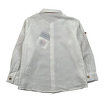 New Gereration Camicia Manica Lunga tinta unita Panna per Neonato 51193N PANNA NEW GERERATION 