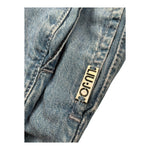 Liu Jo Pantalone Modello Palazzo Tinta Unita In Denim per Bambina GA5104X BLU LIU JO 