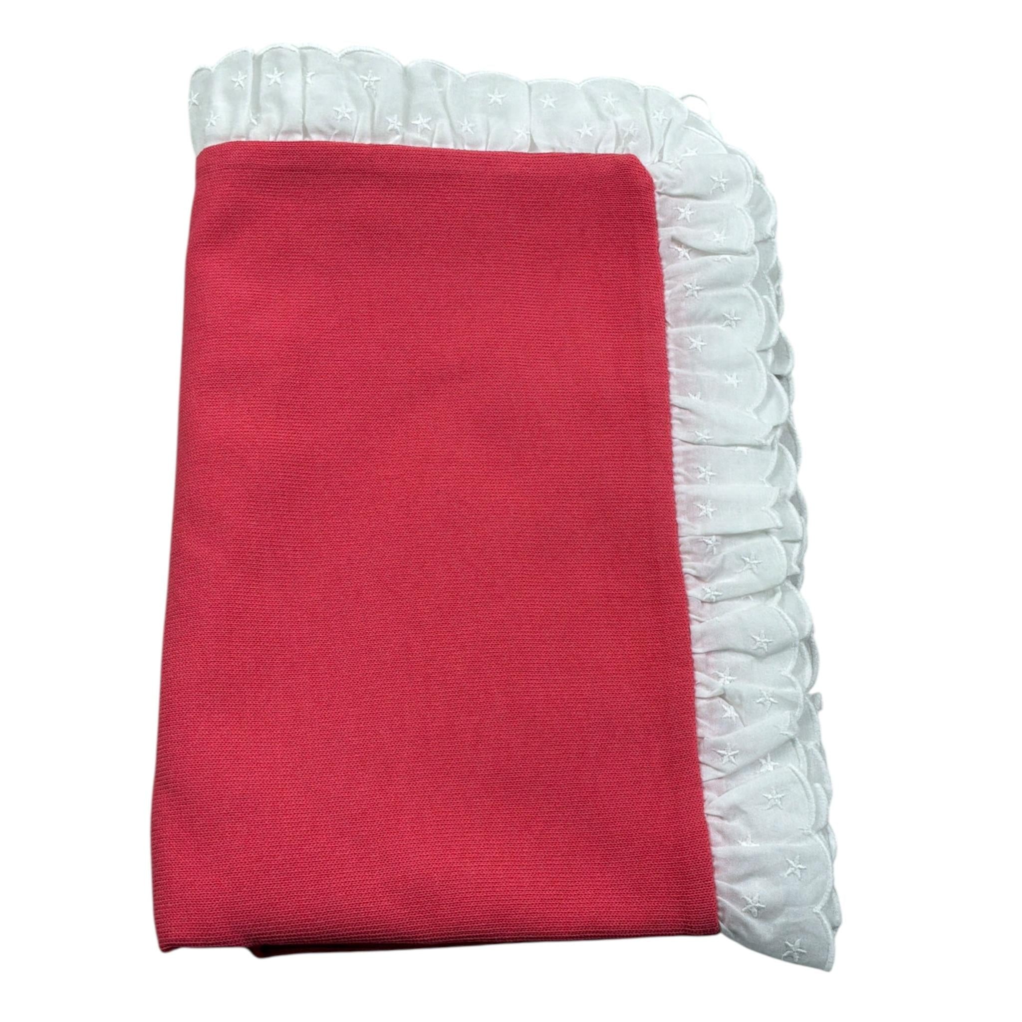 Dolcimonelli Coperta tinta unita con Profili In Contrasto Rosa per Bambina 436204116 ROSA DOLCIMONELLI 