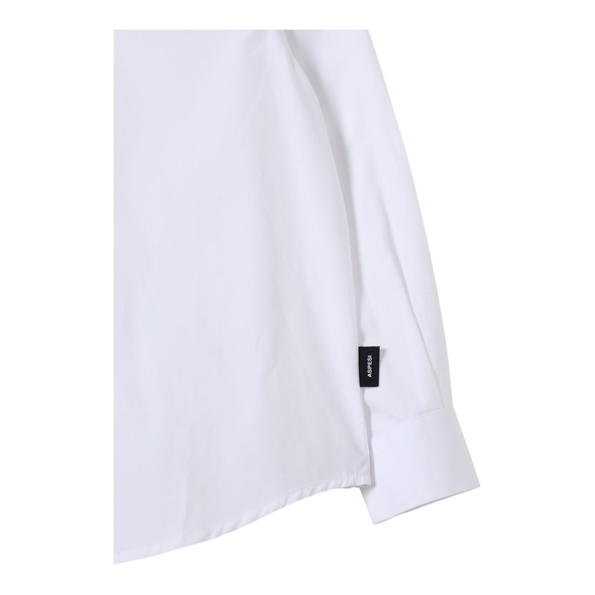 Aspesi Camicia Tinta Unita per Bambino S25045CLC0068 BIANCO ASPESI 