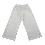 Please Pantalone Tinta Unita Modello Palazzo per Bambina JB29012G73JJ PANNA PLEASE 