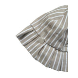 Le Bebe Cappello Tinta Unita Fantasia A Righe per Bambina LBG5915J BEIGE LE BEBE 