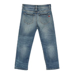 Diesel Jeans Tinta Unita con Strappi per Bambino J00817 AZZURRO DIESEL 