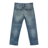Diesel Jeans Tinta Unita con Strappi per Bambino J00817 AZZURRO DIESEL 
