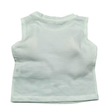Miss Grant Canotta tinta unita con Applicazioni Bianco per Bambina MG1261 BIANCO MISS GRANT 