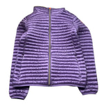 Save The Duck Giubbino Tinta Unita con Zip E Cappuccio per Bambina ROSYJ VIOLA SAVE THE DUCK 