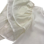 Fun & Fun T-Shirt Gircollo Tinta Unita per Bambina FBTS01325 BIANCO FUN & FUN 