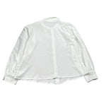 Lu Lu By Miss Grant Camicia tinta unita Manica Lunga Bianco per Bambina LL3270 BIANCO LU LU BY MISS GRANT 