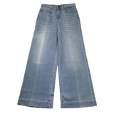 Liu Jo Jeans Tinta Unita Modello Palazzo per Bambina GA3117 AZZURRO LIU JO 