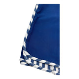 Ninnaoh Coperto Tinta Unita Ricami per Neonato E21COP201 BLU NINNAOH 