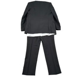 Les Gamins Completo 5 Pezzi Giacca-Gilet-Camicia-Papillon-Pantalone per Bambino CM954060 NERO LES GAMINS 