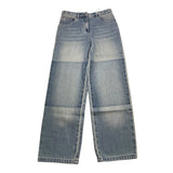 Stella Mccartney Jeans Tinta Unita con Girovita Regolabile per Bambina TW6E70 AZZURRO STELLA McCARTNEY 