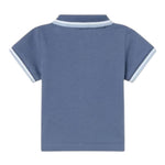 Mayoral Polo Mezza Manica Tinta Unita per Neonato 190X BLU MAYORAL 